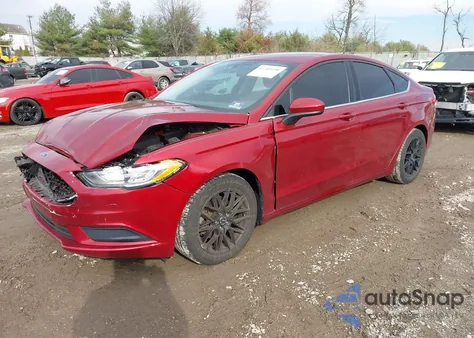 2017 Ford Fusion Se из США, поврежденный, VIN 3FA6P0HD6HR184035